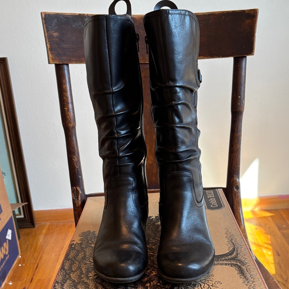 Cobb Hill by New Balance Black Heeled Boots